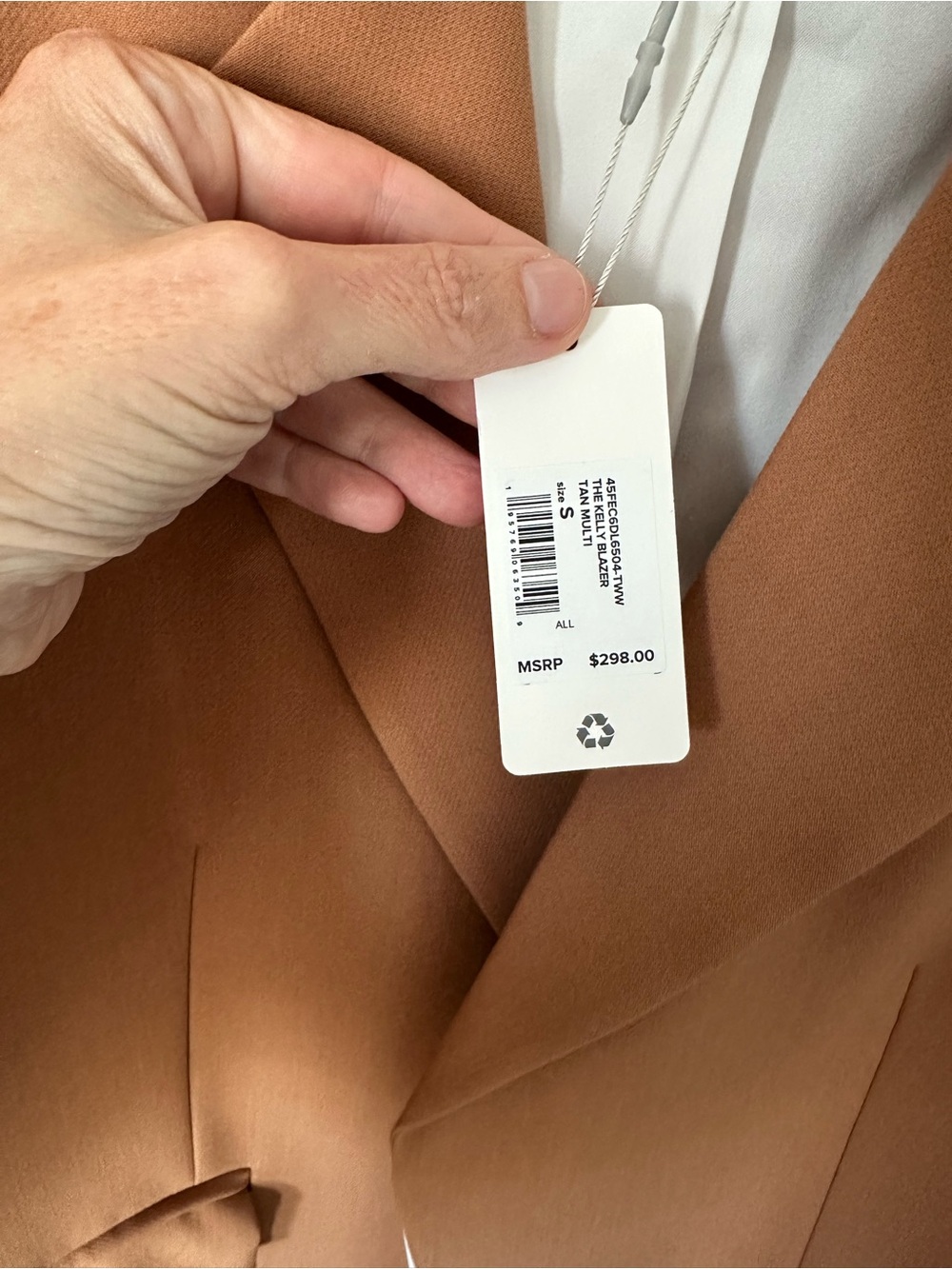 Favorite Daughter Kelly Blazer Tan NWT - Picture 3 of 6